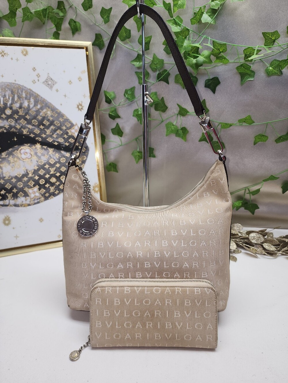Authentic Bvlgari Bag And Wallet BUNDLE